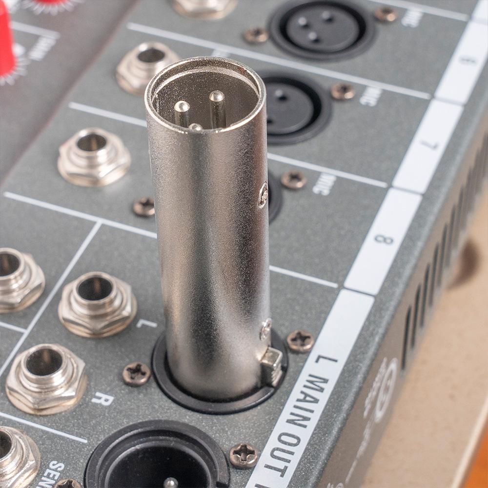 2 шт. XLR Адаптер XLR Папа к Мама Адаптер XLR Мама к Папа Микрофонный Аудио Конвертер Корпус из Цинкового Сплава 3-контактный Мама
