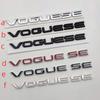 3D ABS хром черный логотип Vogue SE эмблема буквы багажник автомобиля значок наклейка для Vogue SE наклейки аксессуары