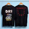 D.R.I.. DIRTY ROTTEN 83 ИМБЕЦИЛЫ Футболка унисекс с принтом с обеих сторон