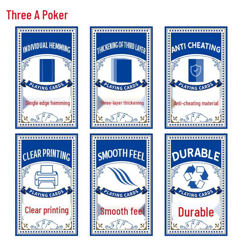 AAA Guan Dan Black Core Playing Cards