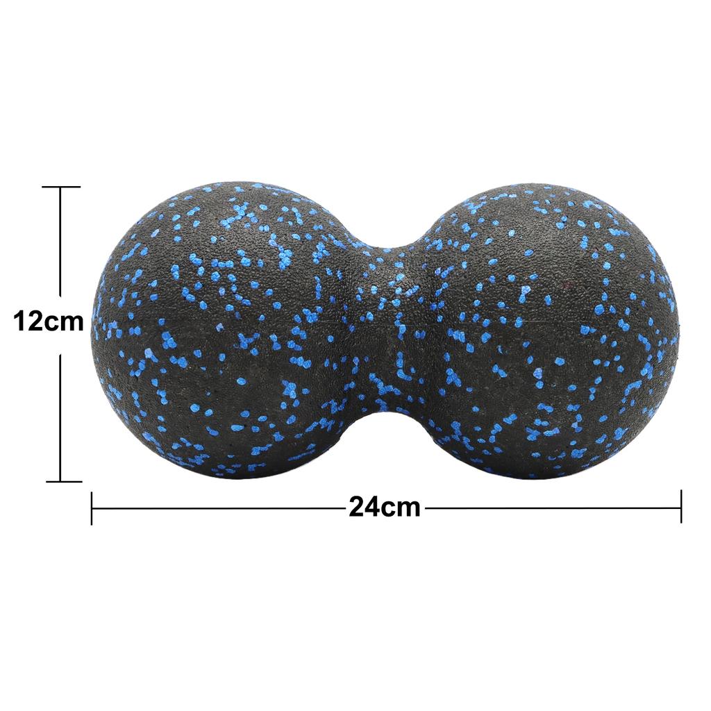 Набор массажных мячей из EPP, мяч для лакросса, легкий легкий мяч для спины, шеи, ног, глубокая ткань, миофасциальный релиз