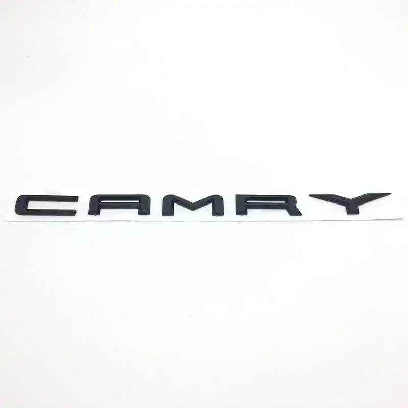 New CAMRY Letters Replace Emblem for Toyota Camry Car Trunk English Letter Logo Car Stickers