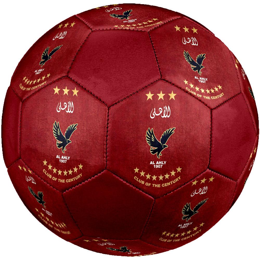 Футбольный мяч Al Ahly SC, размер 5, машинная сшивка, ПВХ, прочный и с высоким отскоком, подходит для всех возрастов, фанатская атрибутика, для матчей и игр на открытом воздухе.