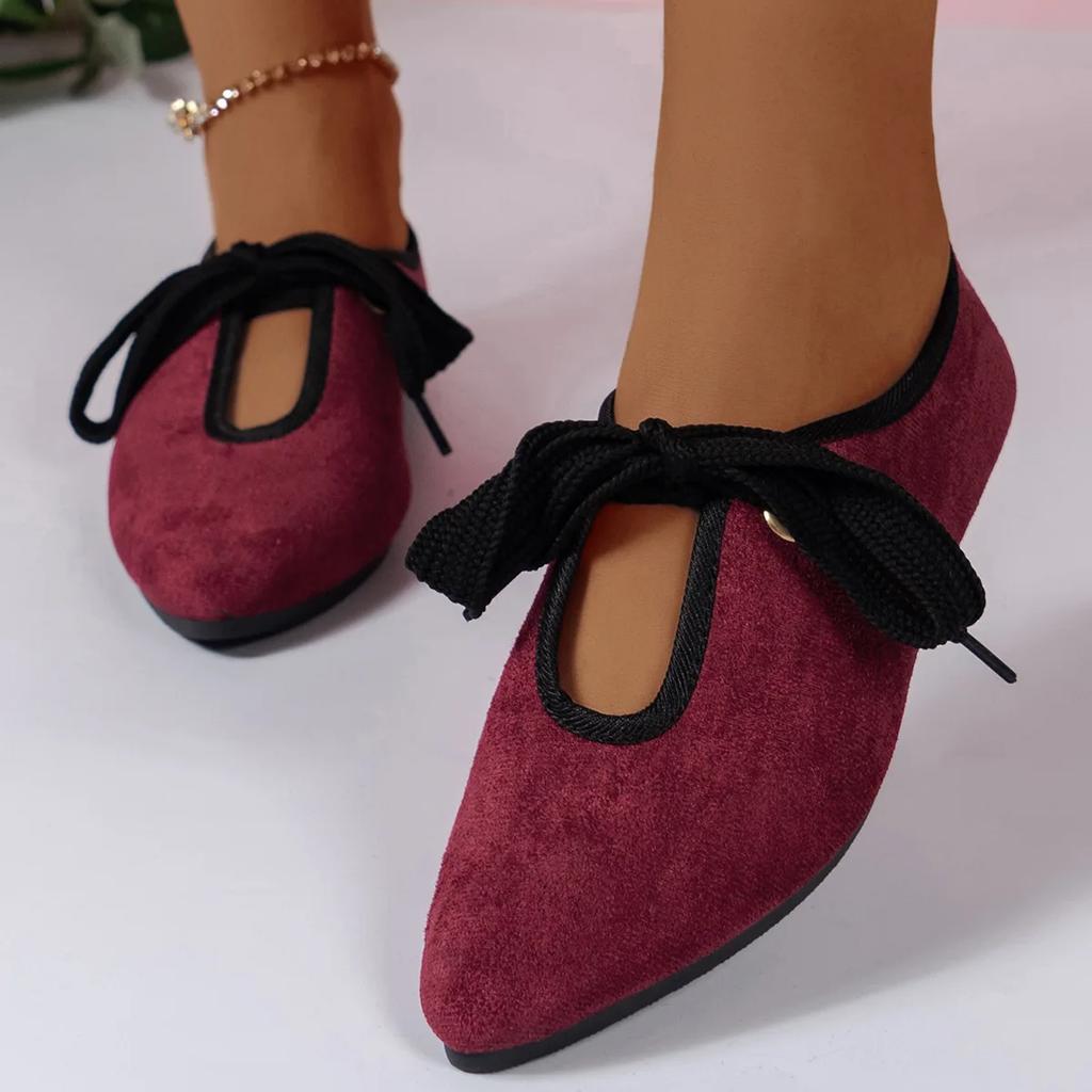 Fashion 2024 Autumn Shallow Mouth Casual Shoes Pointy Head Straps Large Size Comfortable Zapatos Para Mujeres Loafers Botte Plate Femme