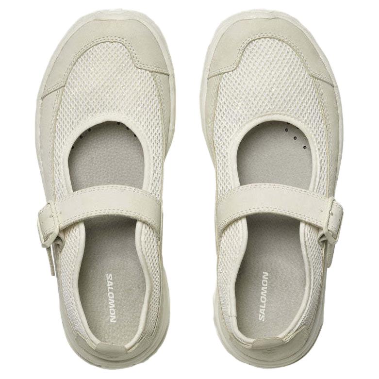 SALOMON Rx Marie-Jeanne Удобные туфли Мэри Джейн с круглым носком, нескользящие, прочные, низкие, повседневные, унисекс, повседневные туфли, молочно-белые 474338