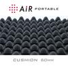 Портативная подушка nishikawa Air размером 40X80 см с вогнутой и выпуклой структурой Распределяет давление тела Меньше усталости даже при длительном сидении