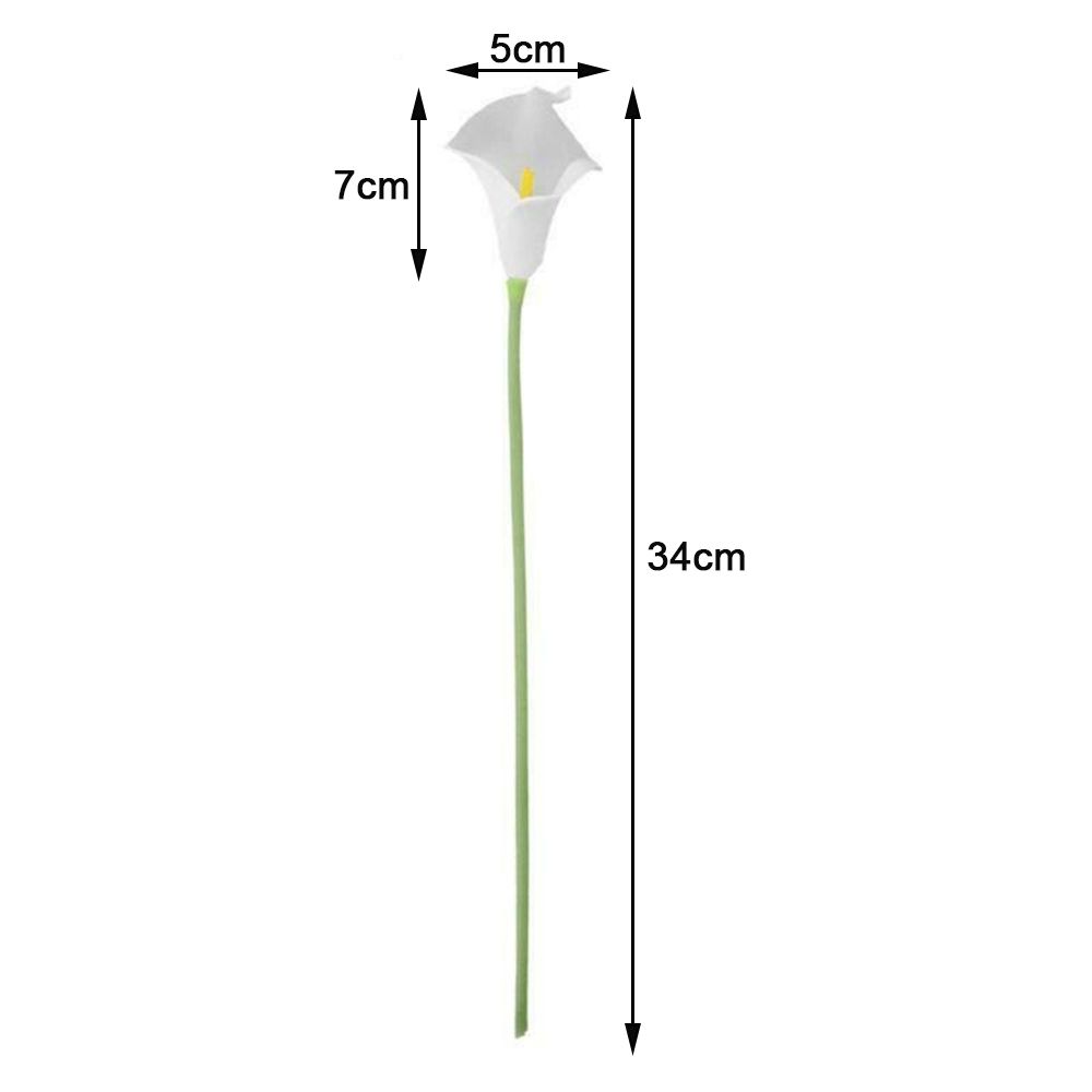10 шт. Домашнее свадебное украшение Искусство Сделай сам Букет Калла Лилия Искусственный цветок Поддельное растение