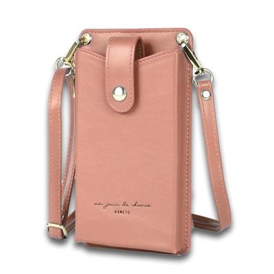 Kameto Bag Manufacturing Co., Ltd. Чехол для смартфона, Женская сумка-кроссбоди для смартфона (Мягкий ремешок для комфорта, даже при длительном использовании), Телефон через плечо