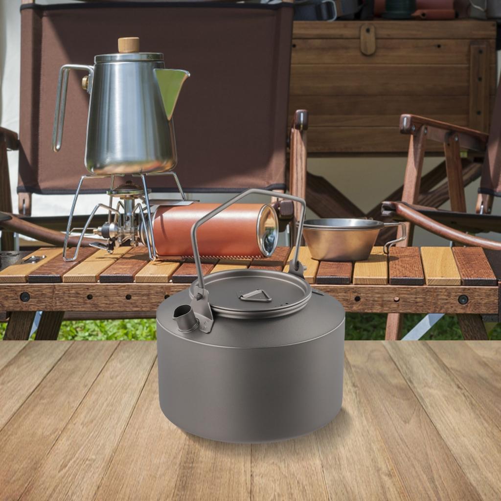 Компактный походный чайник Ti Kettle Эффективное использование топлива