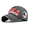 2021 New Baseball Cap 1964 Embroidery America Washed Denim Old Washed Cotton Summer Men's Outdoor