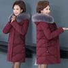 Women's Winter Cotton Padded Jackets Middle-aged Mother's Down Jackets Warm Thick Parkas Plus Size 6XL