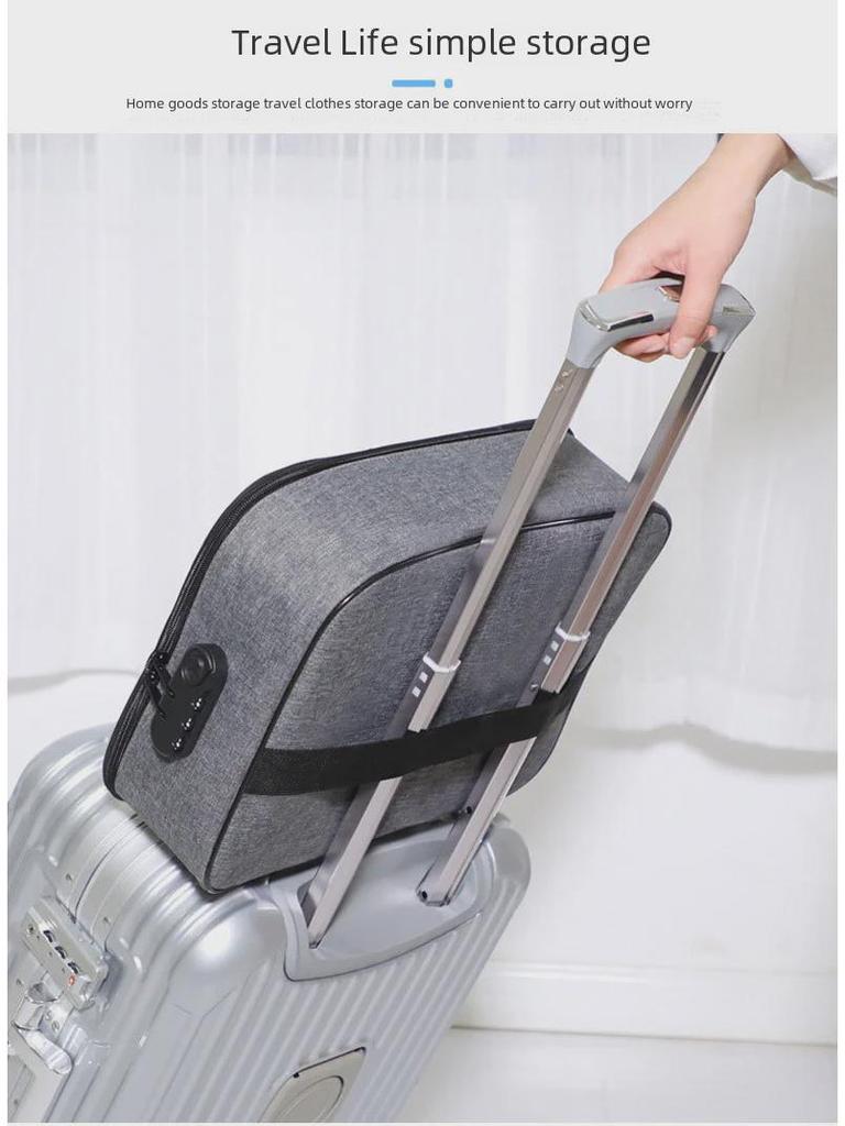 Многослойная сумка для хранения дорожных документов большой вместимости