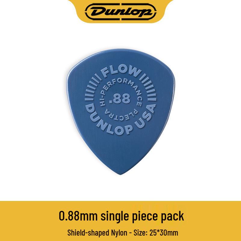 Dunlop 541R FLOW Electric Guitar Pick: Nylon Non-slip, Wear-resistant for Speed Picking & Strumming.