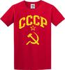 Футболка СССР Советский Союз Флаг с серпом и молотом Потертая Унисекс Футболка S-5X