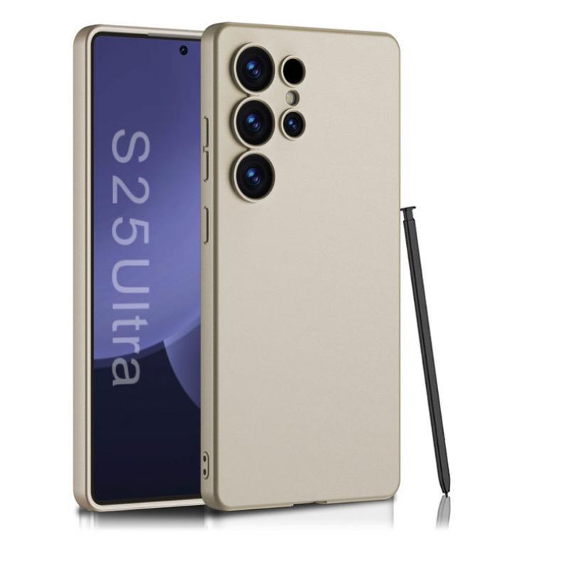 Новая модель Подходит для чехла для мобильного телефона Samsung S25 Ultra Ультратонкий с ощущением кожи ТПУ Силиконовый Мягкий чехол S25ultra Защитный чехол