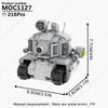 MOOXI Модель Робота Меха Танка из Фильма и Игры MOC Кирпичи Творческий DIY Сборные Строительные Блоки Совместимые с Игрушками из Коллекции Фигурок