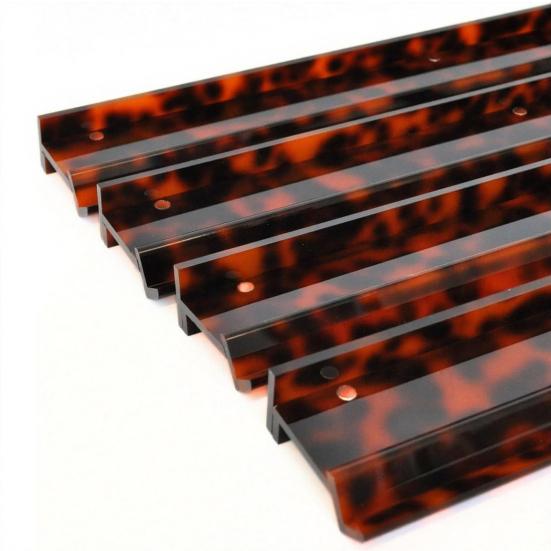 1 Набор подставки для маджонга с узором черепахового панциря со съемным магнитным толкателем, глянцевая отделка, акриловый держатель для плиток американского маджонга, толкающая линейка, маджонг