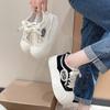 Fashion Women's Sports Shoes Fashion 2024 Spring New Style Lace-Up Thick Sole Vulcanized Shoes Brand Design Casual Street Canvas Shoes