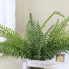 Plastic Artificial Persian Ferns Plants Realistic Fake Plants  For Home Garden Decor