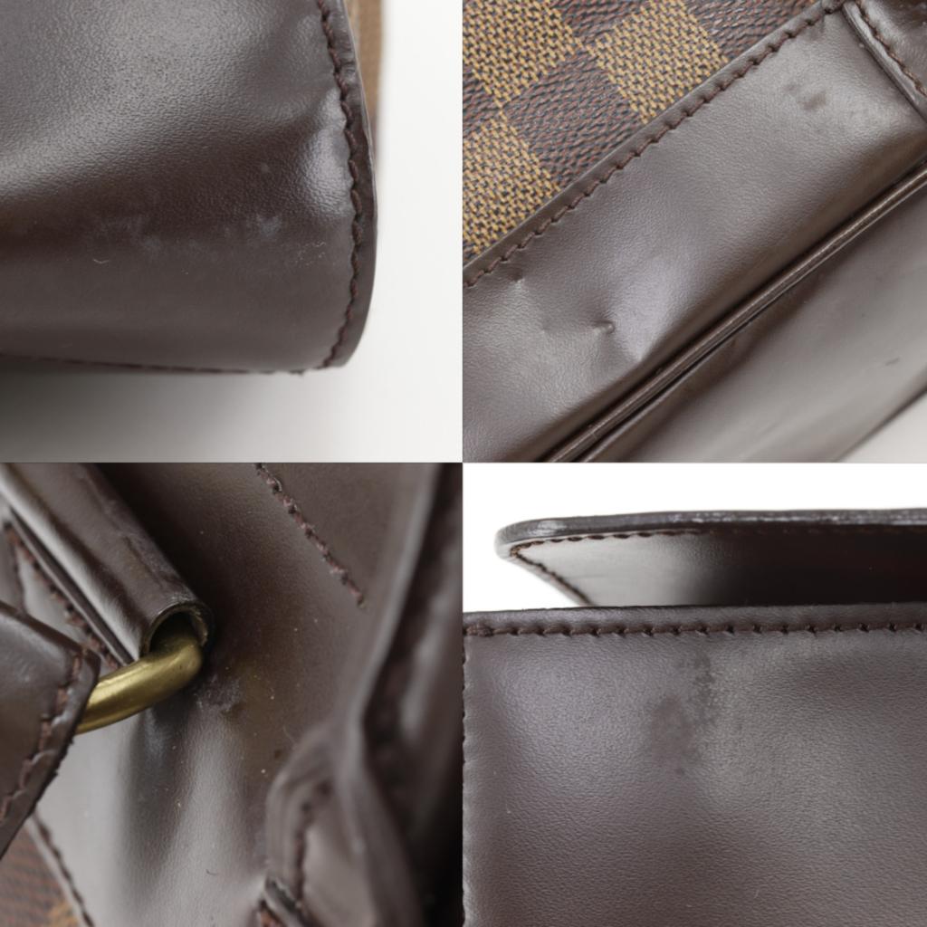 LOUIS VUITTON Soho Backpack Daypack N51132 Brown Damier canvas Women Used