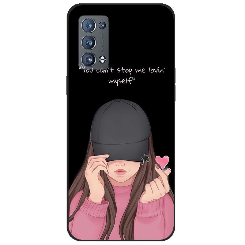 For Oppo Reno 6 Pro 5G CPH2247 Case Silicon Back Cover Phone Case For Oppo Reno 6 Pro 5G CPH2247 Cases Reno6 Pro Soft bumper