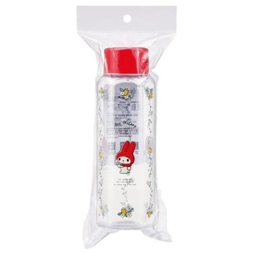 Skater Пластиковая бутылка для воды шестигранной формы, удобно держать в руке, 350 мл, выдувная, для взрослых и детей, для питья непосредственно из бутылки, прозрачная, легкая, детская прозрачная