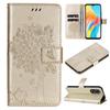 Emboss Cat Tree Cards Solt Wallet Case For OPPO A58 A38 A78 A98 A36 A76 A17 A96 A77 Realme 10 11 8i 9 Pro Plus C33 C53 5G Cover