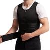 Men's Silver-Coated Sweat-Inducing Sauna Vest & Body Shaper Top