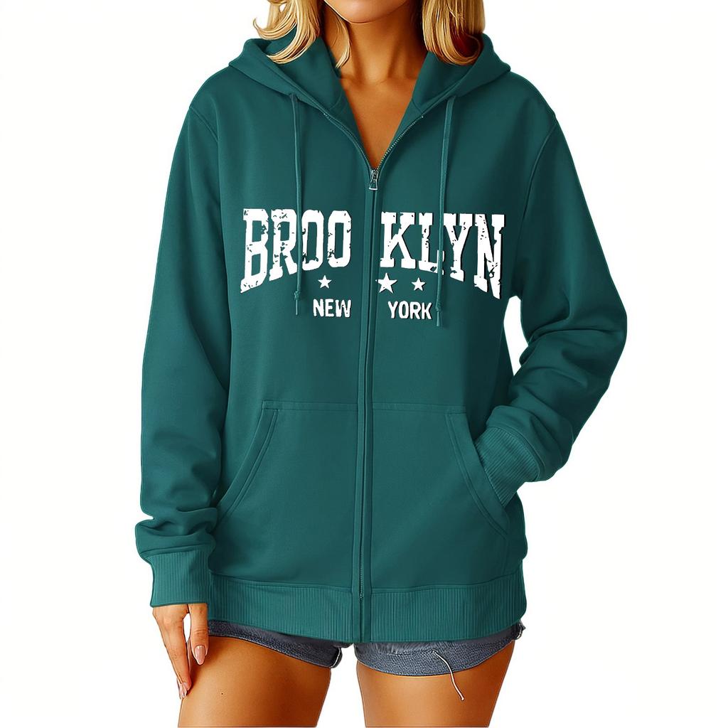 Womens Hoodies Fall Game Day Sweatshirts Casual Long Sleeve Loose Coat Fall Hoodie Sweatshirt