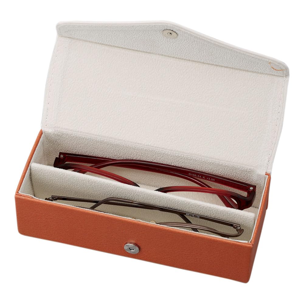 Твердый чехол для очков 'Жемчуг' Вмещает 2 'Муми-тролль' Имитация пуговицы Магнитный В комплекте микрофибра Вмещает 2 'Маленькая Мю' Идеальный подарок для Дня или Дневной чехол, Чехол, Пары, Кожа,