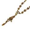 [D7889] - Brown 'Hime' Designer Necklace
