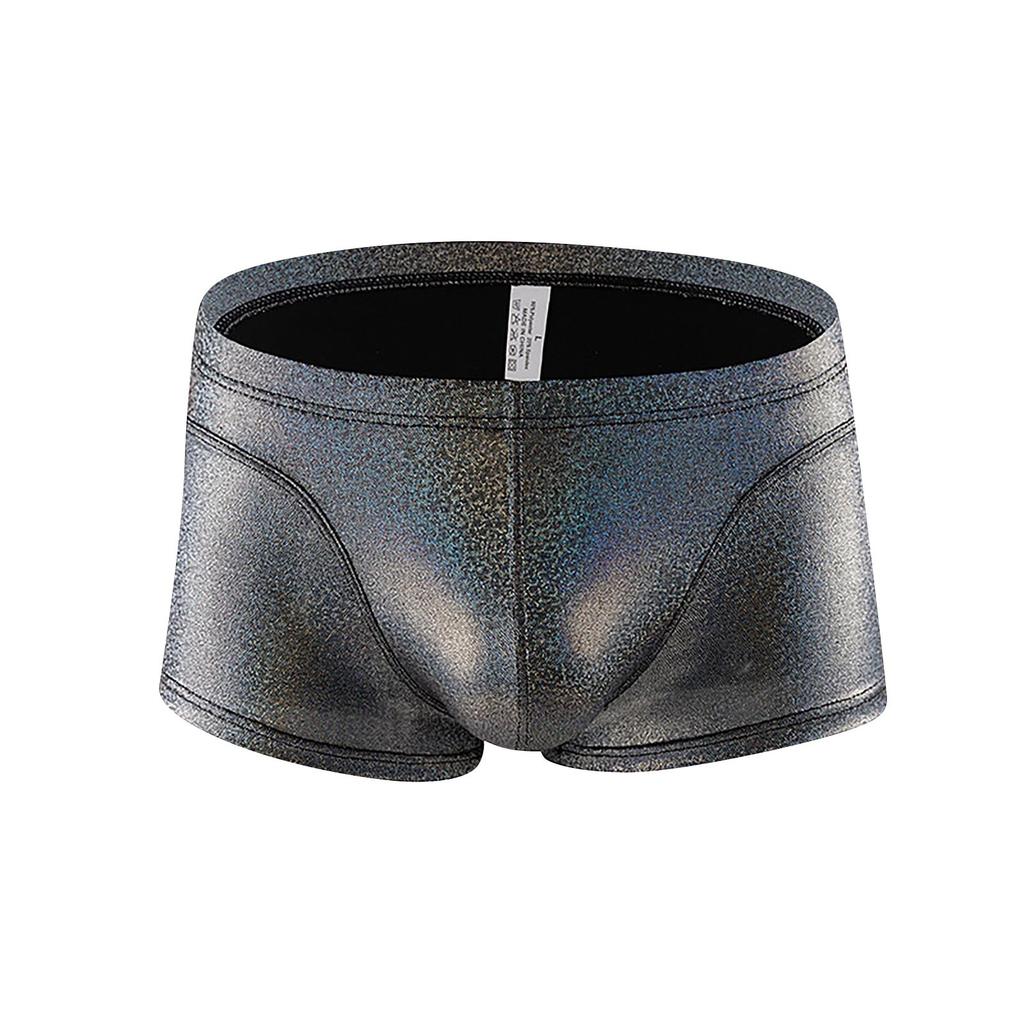 Мужские сексуальные брюки, модные шорты, джинсы, эластичное нижнее белье большого размера с низкой талией и принтом