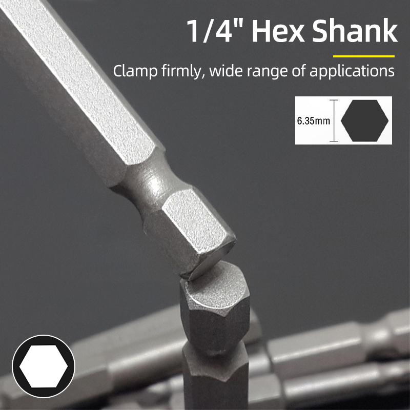 Набор шестигранных бит, торцевой шестигранный ключ, набор отверток, метрический шестигранный хвостовик SAE, магнитная отвертка, электрическая дрель из стали S2, ручные инструменты