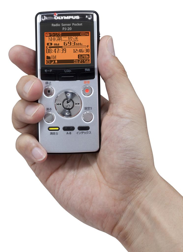 Радиомагнитола OLYMPUS с функцией IC-диктофона Карманный радиосервер PJ-20