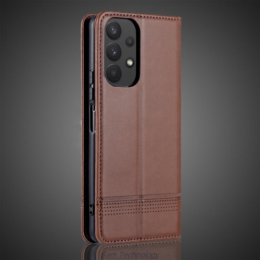 Роскошный магнитный адсорбционный кожаный чехол для Samsung Galaxy A73 SM-A736B A736B/DS Flip Cover Защитный чехол Fundas Coque