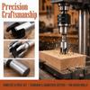 8pcs Straight Wood Plug Cutter High Carbon Steel HSS Drill Bits Chamfer Drill Bits  Woodworking
