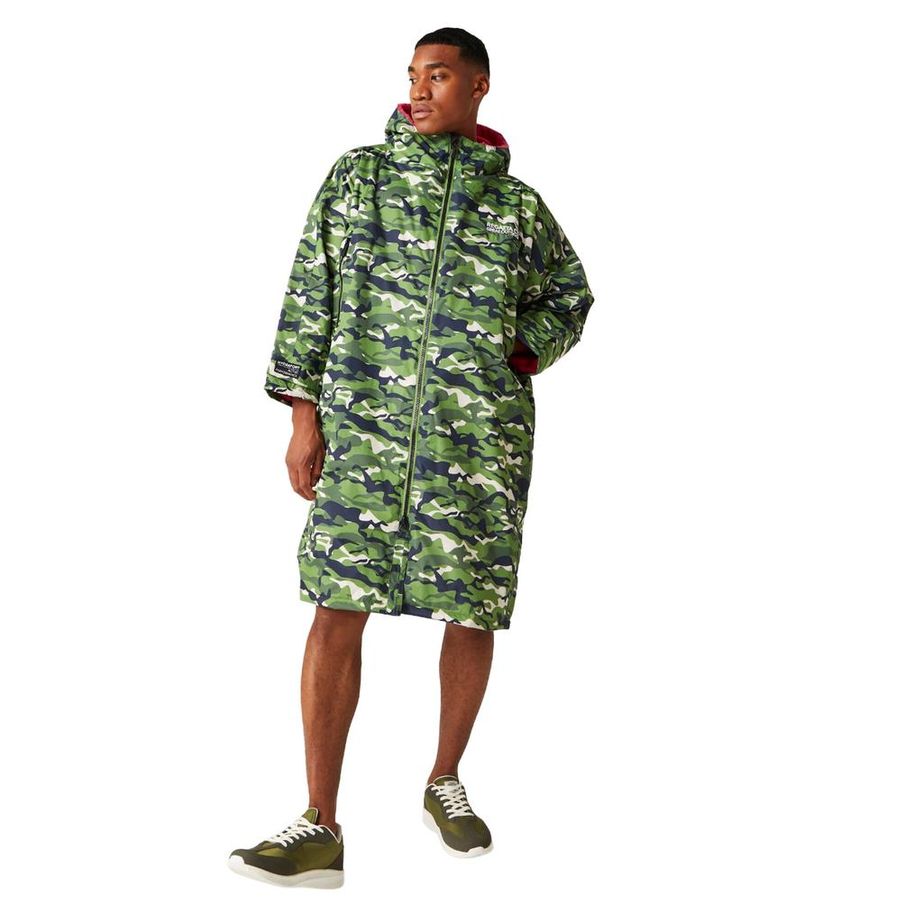 Regatta Unisex Adult Camouflage Oversized Changing Robe