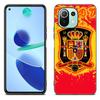 Чехол с гербом Испании и флагом для Xiaomi Mi 11 Lite NE 11i 10T 11T Pro A2 A3 Lite POCO F3 M3 M4 C31 X3 Pro NFC GT, черный чехол