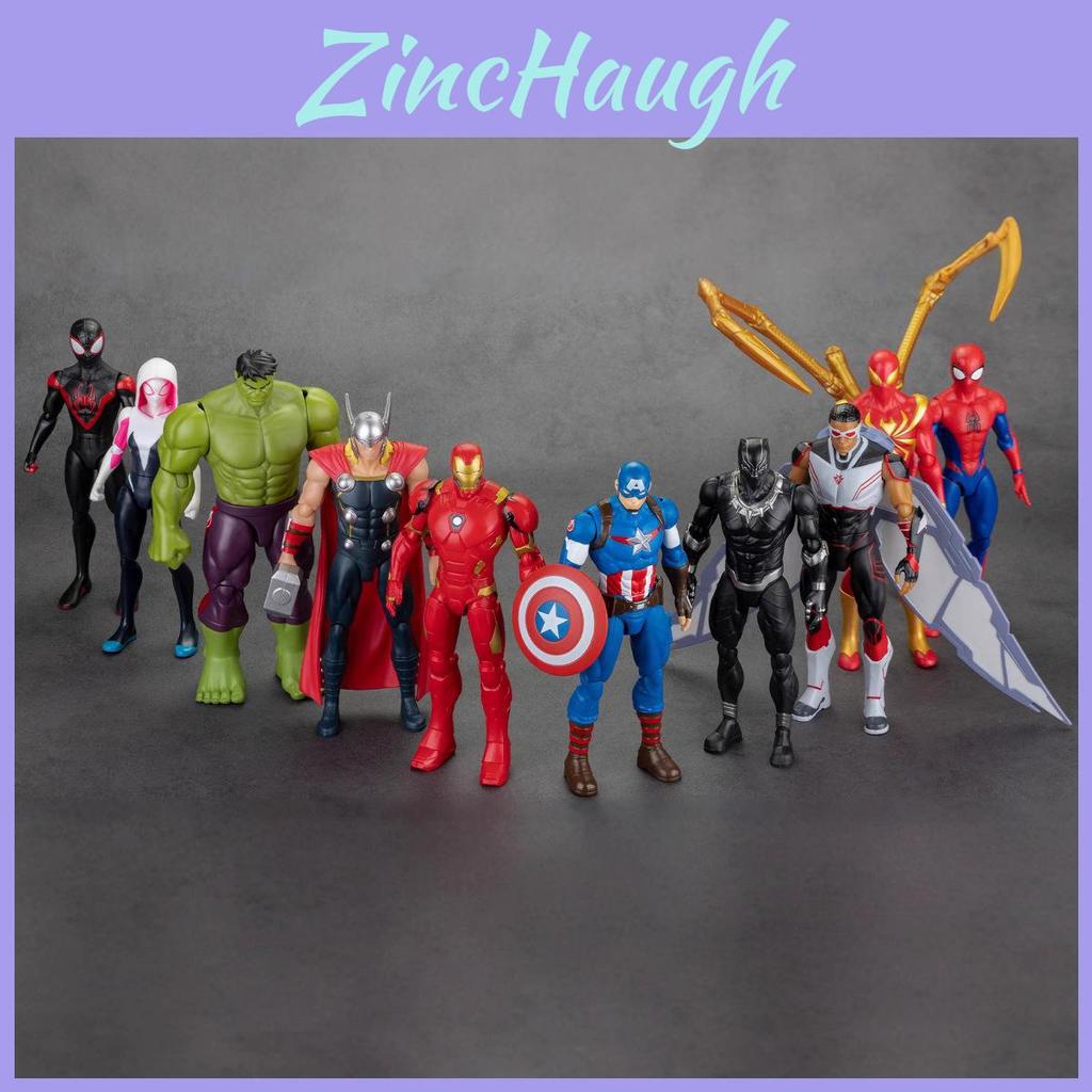 Marvel Avengers Pvc Toy Figures With Storage Box For Display And Gift Ideas