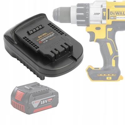 Адаптер аккумулятора Bosch 18V для Dewalt 18V – Совместимость с инструментами Dewalt 18V | Прочная конструкция | Легкая установка