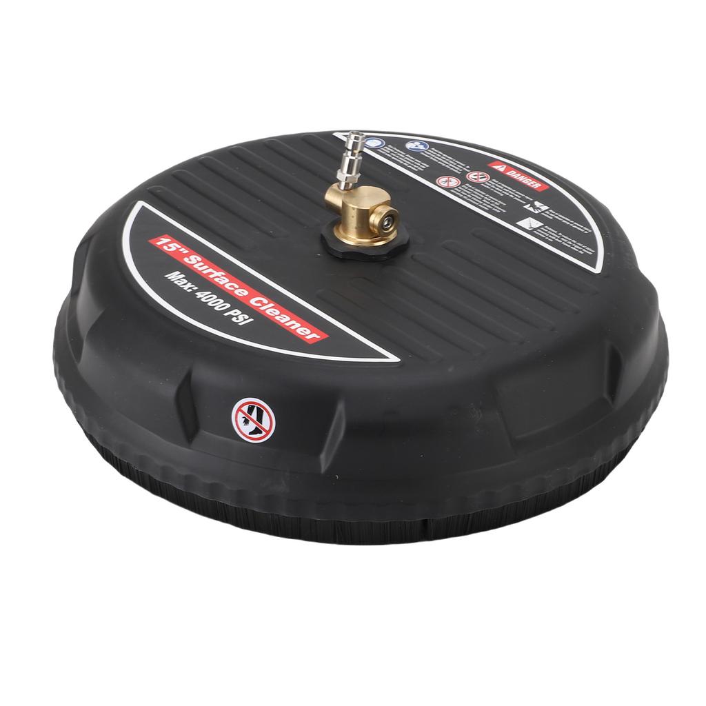 15-дюймовая мойка высокого давления для очистки пола, 2 сменные насадки, 14-дюймовый быстросъемный штекер, 4000 PSI для пола