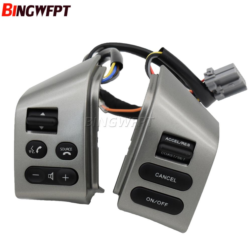 NEW FOR Nissan LIVINA & FOR Nissan TIIDA & For SYLPHY Steering Wheel Control Switch With Backlight Car Accessories Buttons