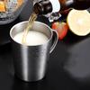 Практичная антикоррозийная кружка для воды, термостойкая противоударная кофейная кружка из нержавеющей стали для дома