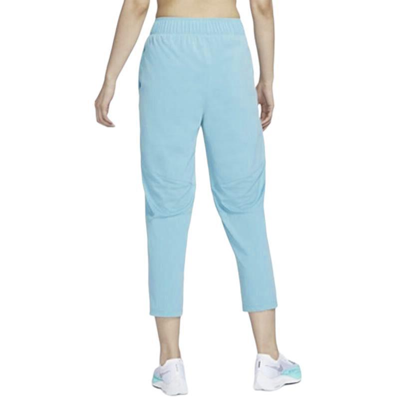 Nike Женские беговые брюки 7/8 Nike Dri-FIT Fast со средней посадкой 'Denim Turquoise' FB7030-464