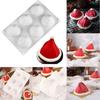 Christmas Hat Silicone Mousse Mold - 6 Cavities for Holiday Cakes