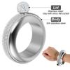 3.5 Oz Bracelet Flask Drinkware Accessories for Whiskey Vodka Alcohol Round Chic Hip Flask Bracelet Wine Bottle Bangle Hip Flask