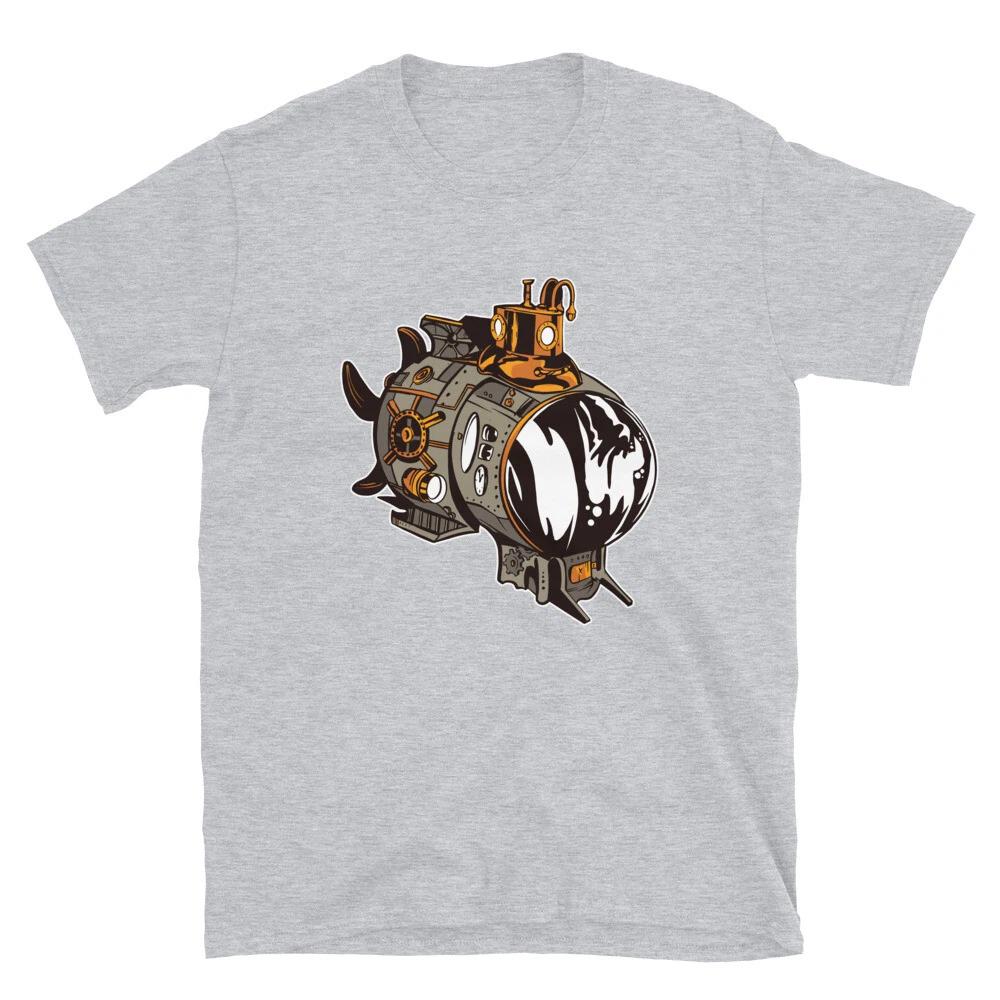 Submarine Cool Steampunk T-Shirt