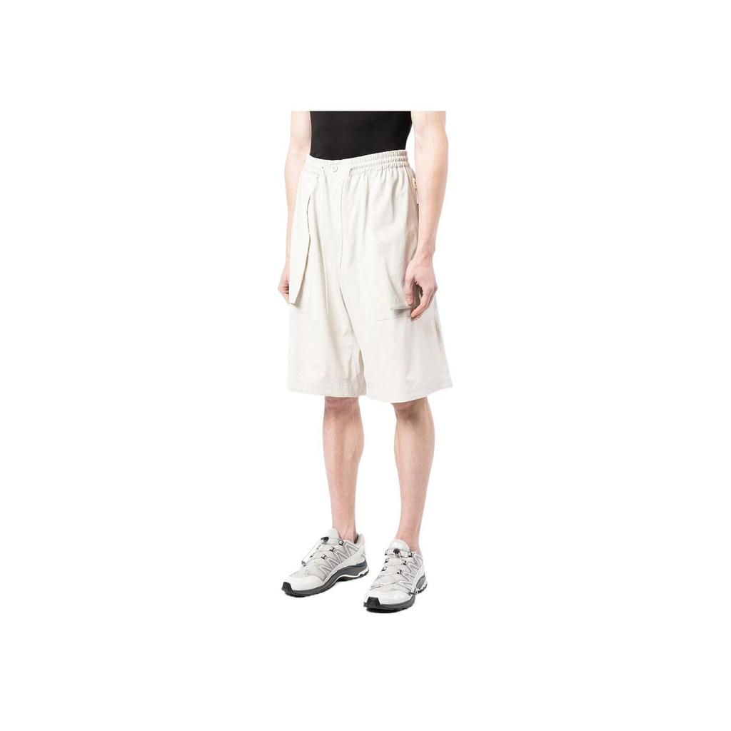 Y-3 Ripstop Utility Shorts Talc Men Bottoms Cream HG6244