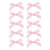 10Pcs Bowknot Hair Clips Sweet Ballet Ribbon Bow Hairpins Bang Clip Korean Girls Mini Grabs Clips Headwear Hair Accessories