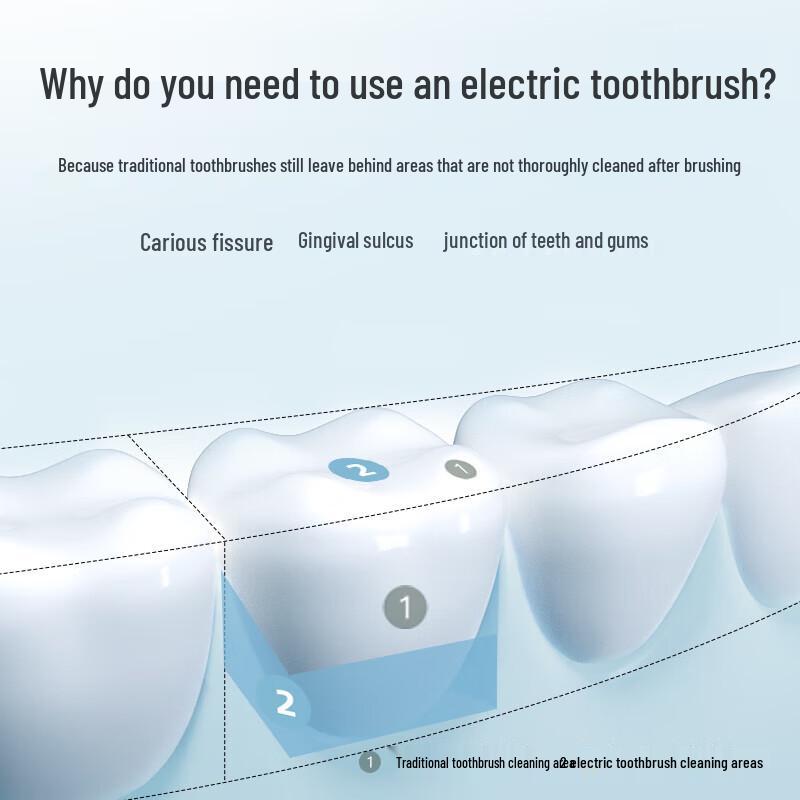 BAIR G201 Sonic Rechargeable Electric Toothbrush